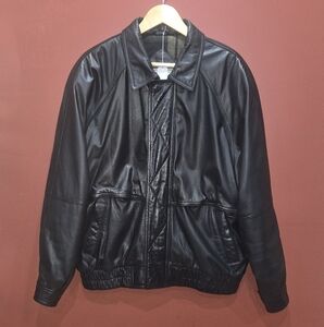 John Ashford Black Bomber Jacket